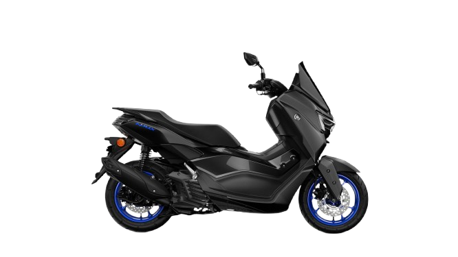 Yamaha N-Max 2027 color Matte Black / Blue disponible en Medellín