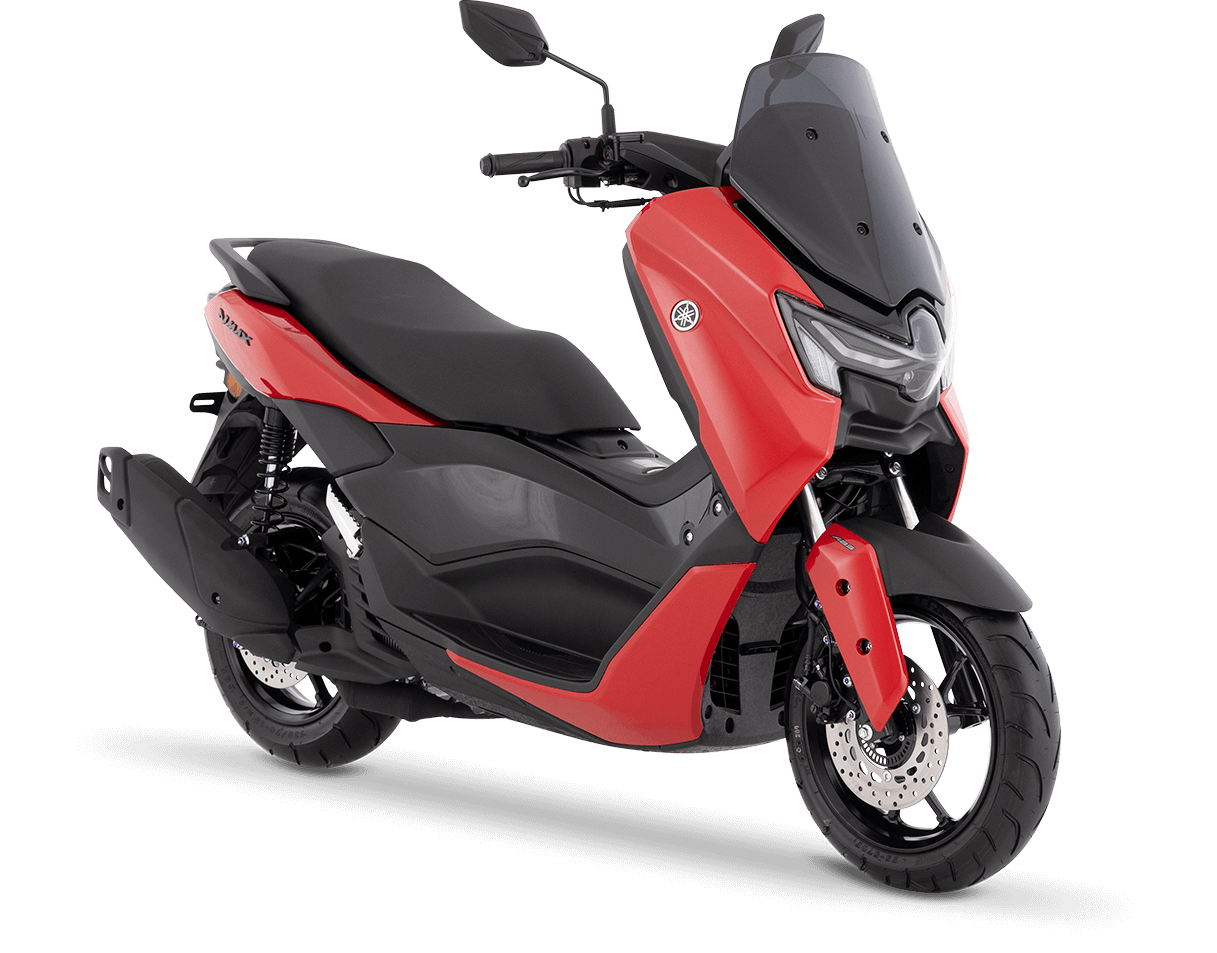 Yamaha N-Max 2027 color Racing Red disponible en Medellín