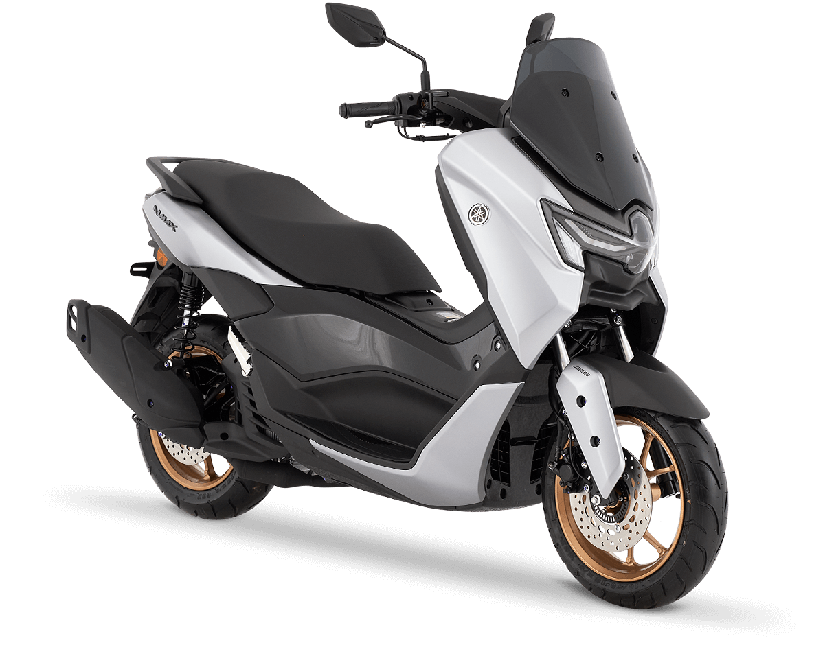 Yamaha N-Max 2027 color Silver Tech disponible en Medellín